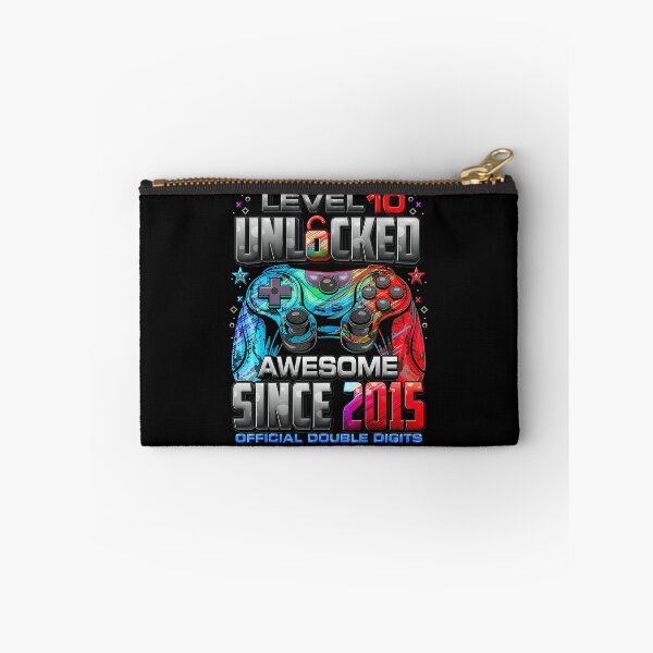 Item preview, Level 10 Unlocked Retro Gaming Birthday Design Since 2015 designed and sold by FGTV2021.