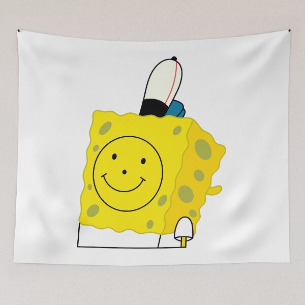Item preview, Spongebob Smiley Face on Back designed and sold by DibujandoPorfa.