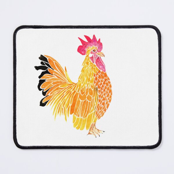 Item preview, Gold Rooster on Branch designed and sold by Sonoran Glimmer.