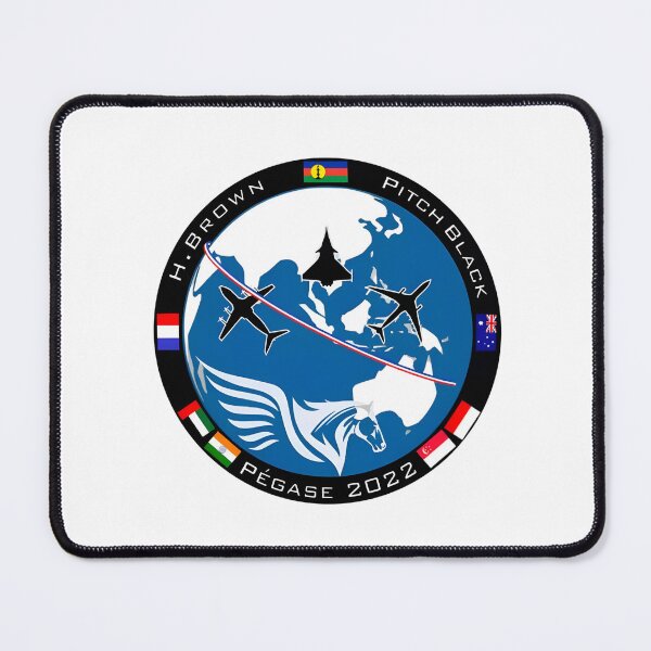 Item preview, Pégase 2022 Pitch Black Exercise Patch designed and sold by CharlieDesings.