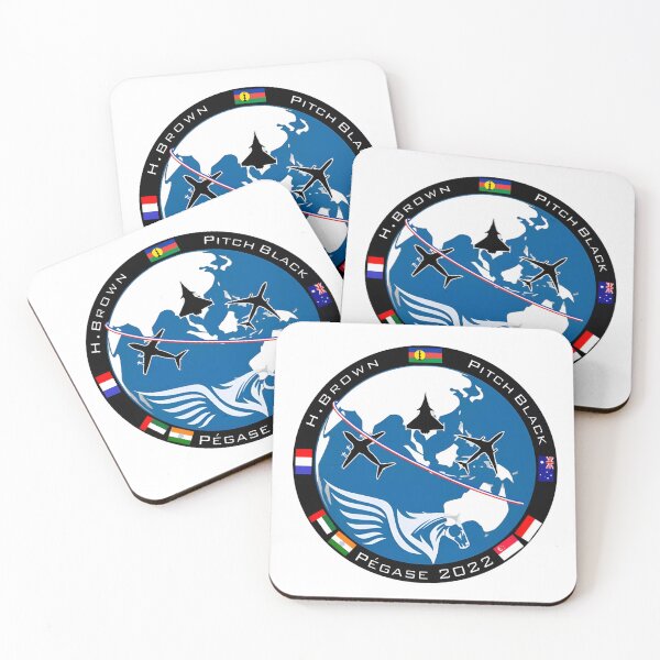 Item preview, Pégase 2022 Pitch Black Exercise Patch designed and sold by CharlieDesings.