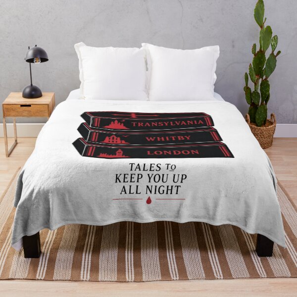 Item preview, Dracula Book Coffin Stack Transylvania Whitby London Art designed and sold by Fenay Designs.