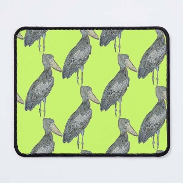 Item preview, Shoebill - simple green background designed and sold by woodland-towers.