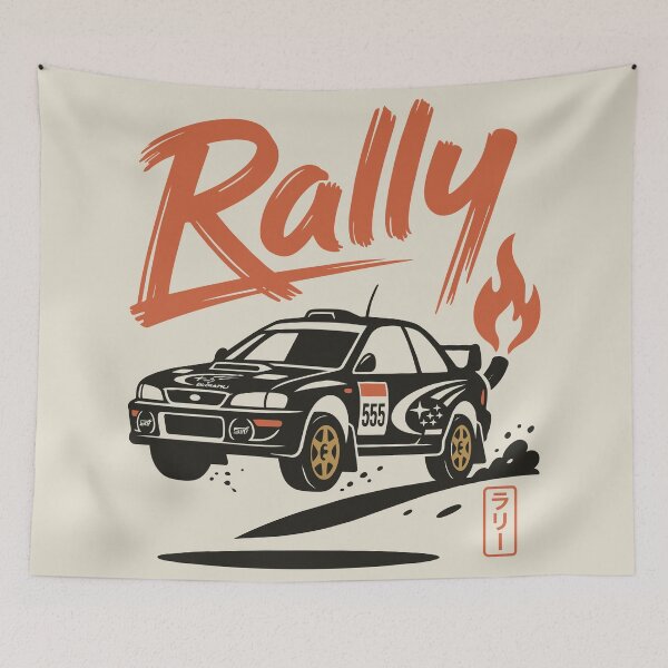 Item preview, Rally Racing - WRX Jump designed and sold by RaceDayRags.
