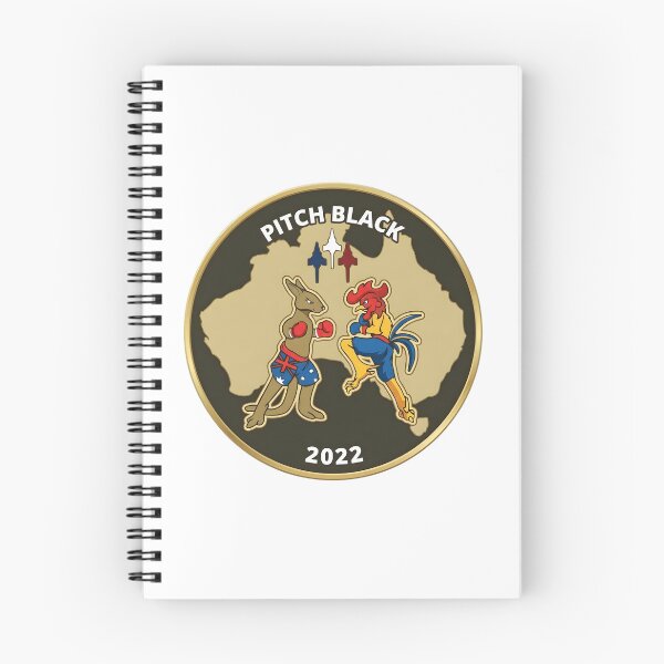 Item preview, Exercise Pitch Black 2022: Australia and France Commemorative Patch designed and sold by CharlieDesings.