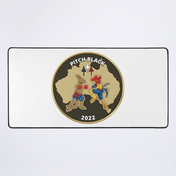 Item preview, Exercise Pitch Black 2022: Australia and France Commemorative Patch designed and sold by CharlieDesings.