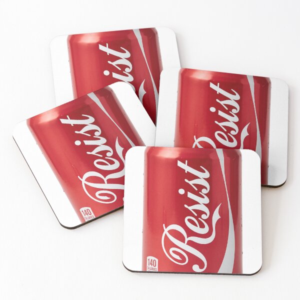 Item preview, Resist in the style of a coco cola designed and sold by 79Graphics.