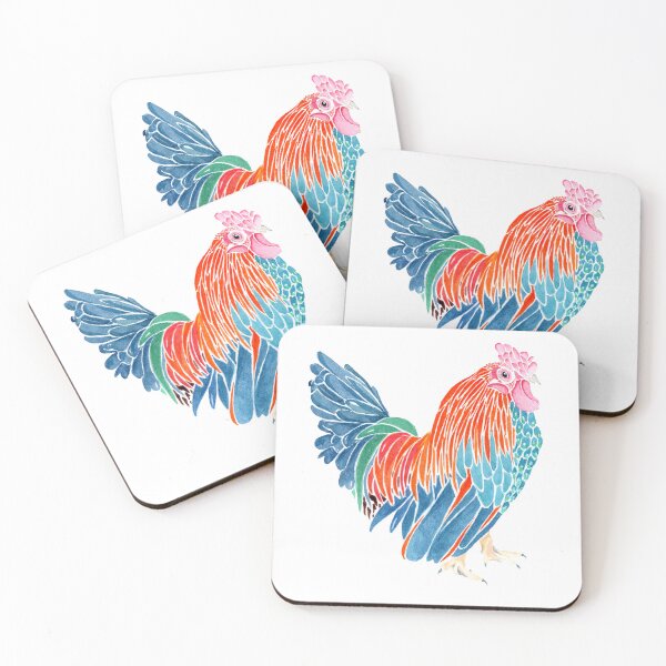 Item preview, Colorful Rooster designed and sold by Sonoran Glimmer.