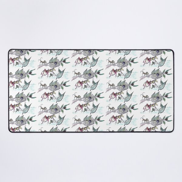 Item preview, Whimsical Ants and Wildflower Branch designed and sold by AsIceAndDesire.