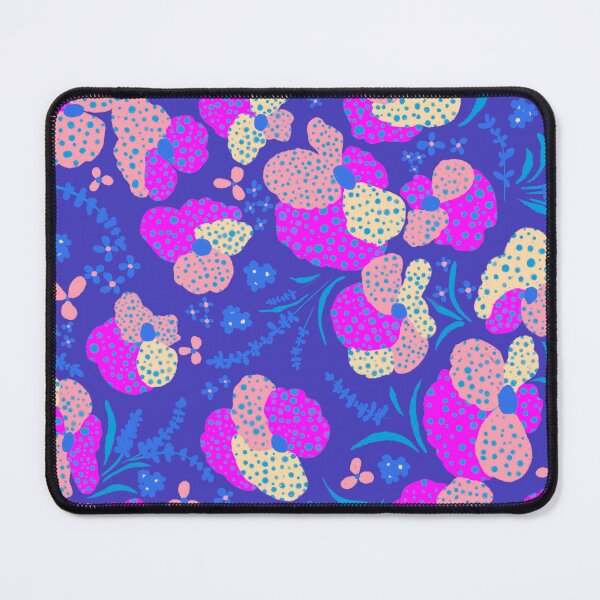 Item preview, Vibrant Midnight Pansy Floral Pattern designed and sold by AneissPiaf.