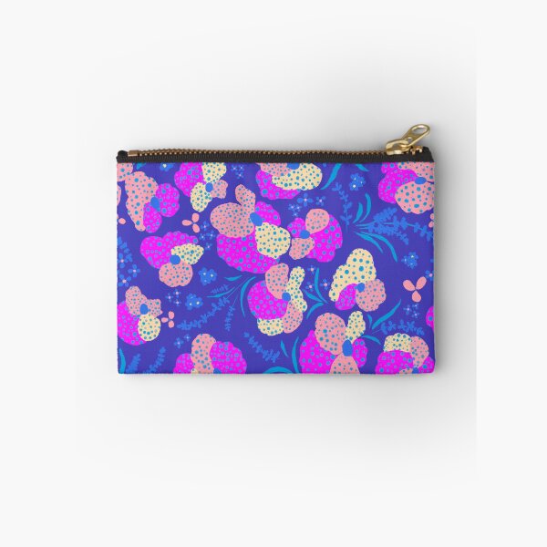 Item preview, Vibrant Midnight Pansy Floral Pattern designed and sold by AneissPiaf.