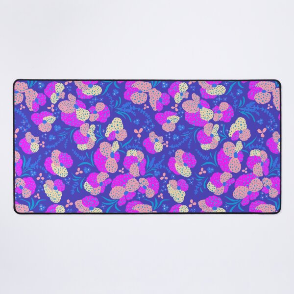 Item preview, Vibrant Midnight Pansy Floral Pattern designed and sold by AneissPiaf.