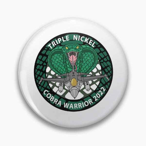 Item preview, Exercise Cobra Warrior 2022: Triple Nickel Commemorative Patch designed and sold by CharlieDesings.