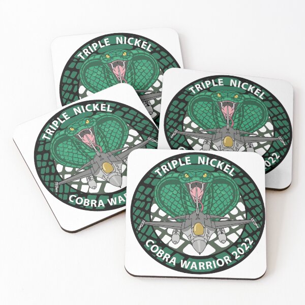 Item preview, Exercise Cobra Warrior 2022: Triple Nickel Commemorative Patch designed and sold by CharlieDesings.