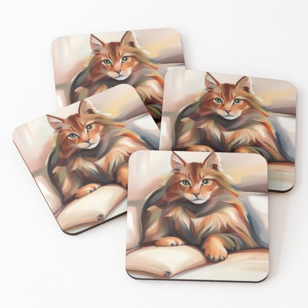 Item preview, Cat on the pillow designed and sold by JerzyCzechon.