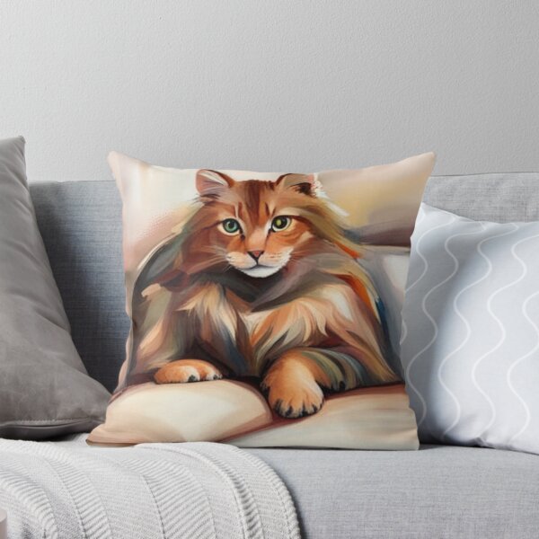 Item preview, Cat on the pillow designed and sold by JerzyCzechon.