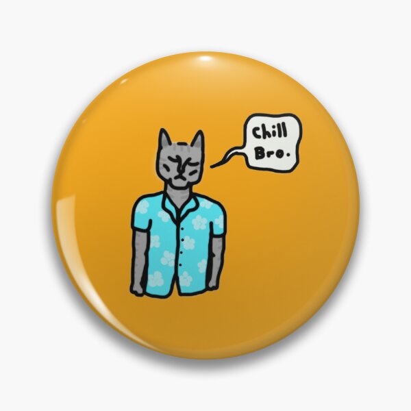 Item preview, Chill Bro Cat - Funny Vintage Hawaiian Shirt Tabby designed and sold by stylestitch7tees.