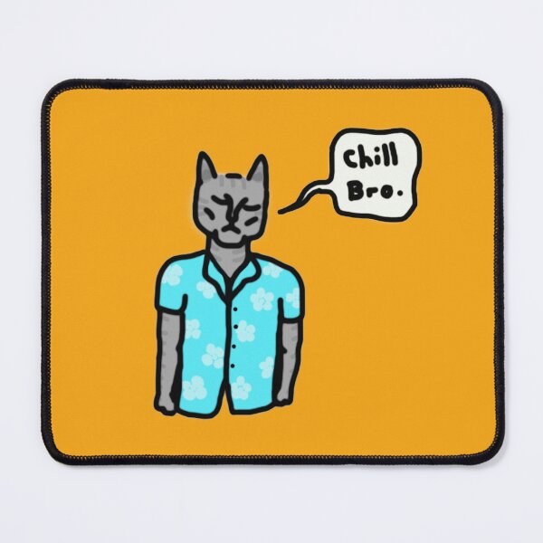 Item preview, Chill Bro Cat - Funny Vintage Hawaiian Shirt Tabby designed and sold by stylestitch7tees.