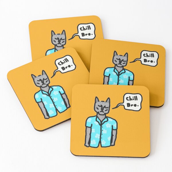 Item preview, Chill Bro Cat - Funny Vintage Hawaiian Shirt Tabby designed and sold by stylestitch7tees.