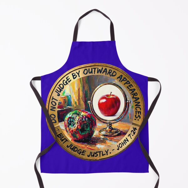 Item preview, DO NOT JUDGE BY OUTWARD APPEARANCES; BUT JUDGE JUSTLY. - JOHN 7:24 designed and sold by RISE AND SHINE.