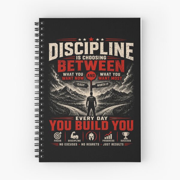 Item preview, Discipline Is Choosing Between What You Want Now And What You Want Most-Motivation Design designed and sold by DomKo10.