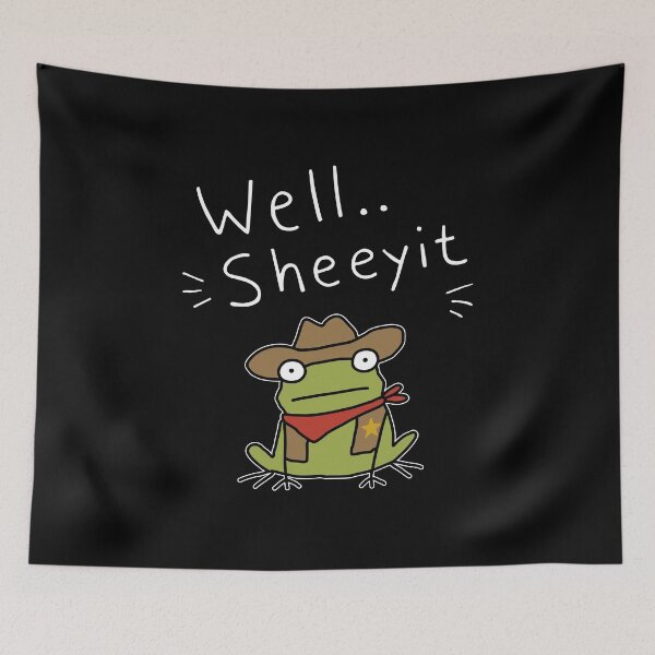 Item preview, Well Sheeyit Frog Meme designed and sold by NQArtist.