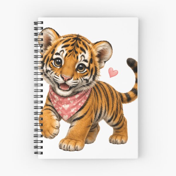 Item preview, baby tiger with scarf designed and sold by Savnyy.