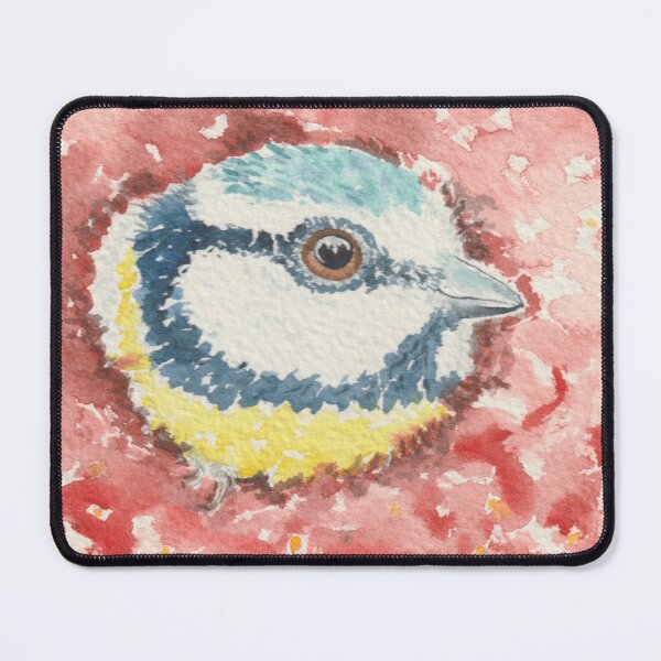 Item preview, Bluetit in a strawberry designed and sold by GiselleSellier.