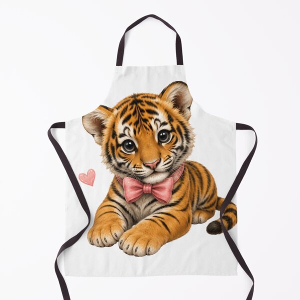 Item preview, baby tiger with a bow tie designed and sold by Savnyy.
