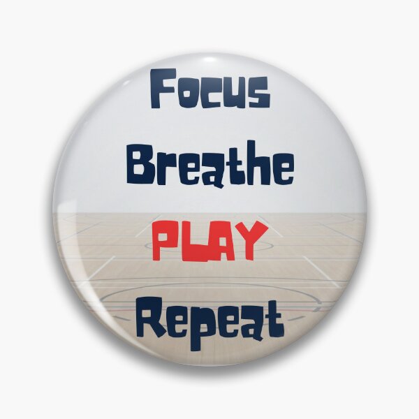 Item preview, Focus Breathe Play Repeat designed and sold by RunningWhiskers.