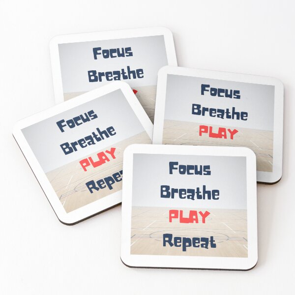Item preview, Focus Breathe Play Repeat designed and sold by RunningWhiskers.