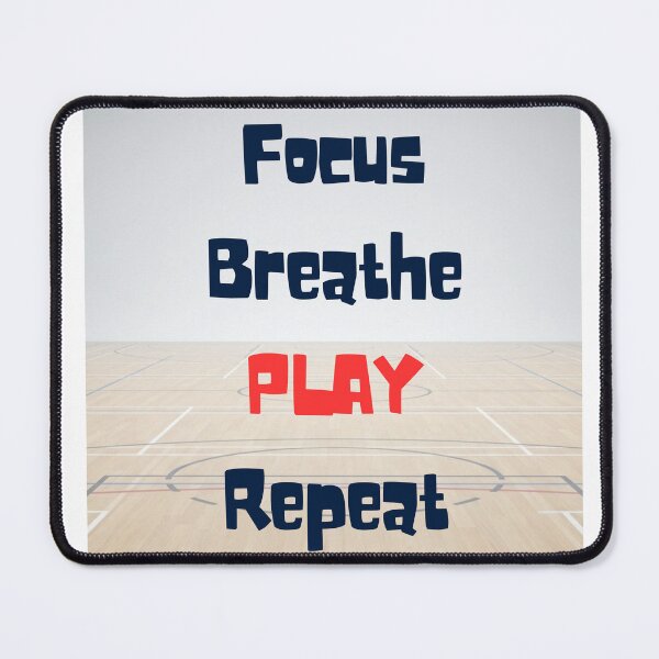 Item preview, Focus Breathe Play Repeat designed and sold by RunningWhiskers.