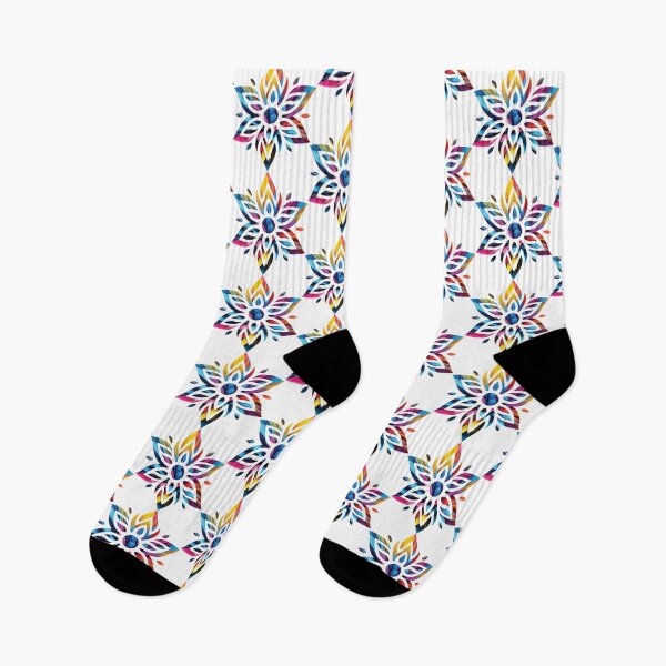 Item preview, Psychedelic Lotus Bloom Geometric Flower Art designed and sold by Osmose-Studio ⭐⭐⭐⭐⭐.