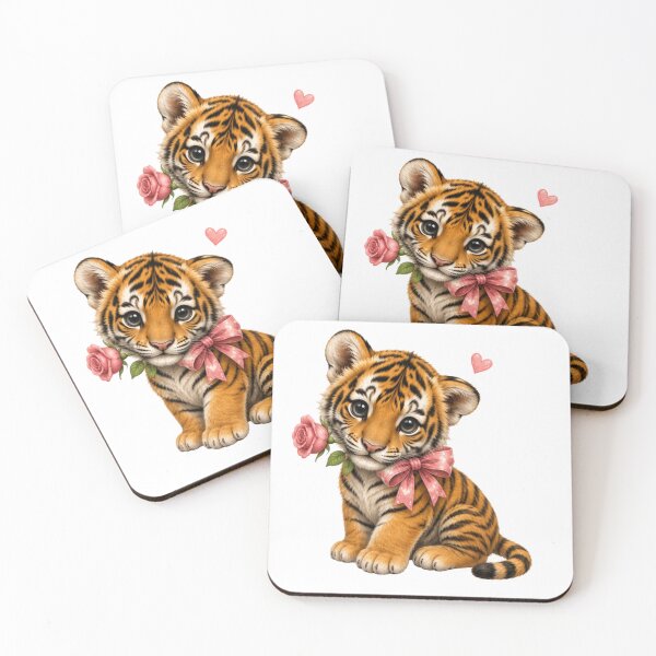 Item preview, Tiger with rose designed and sold by Savnyy.