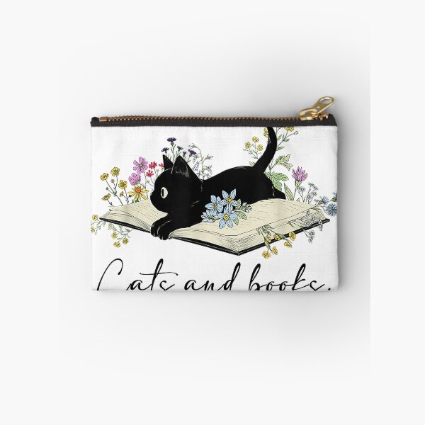 Item preview, Cat Book Shirt for Women Life is Better with Cats and Books T-Shirt designed and sold by SavsMerch.