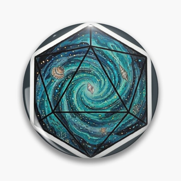 Item preview, Mega D20 Oceanic RPG Sticker designed and sold by AestheticRPG .