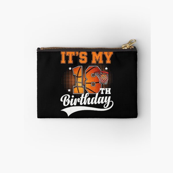 Item preview, 18th Birthday Basketball Orange Black Sports Number Celebration Style designed and sold by allistermariam.