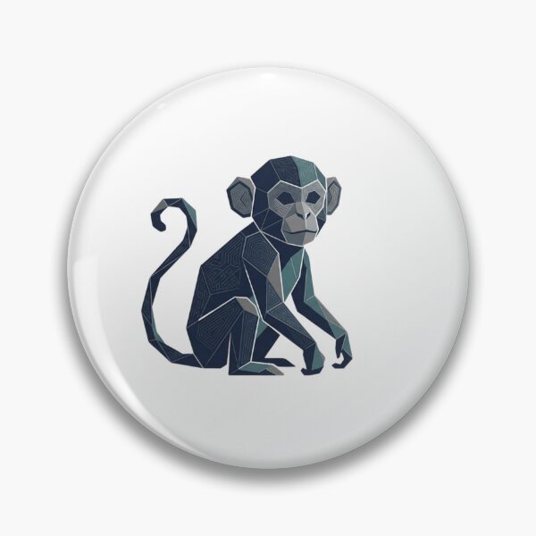 Item preview, Tech Blue Primate – Laptop Sleeve for Artificial Intelligence Enthusiasts designed and sold by bsbd-action.