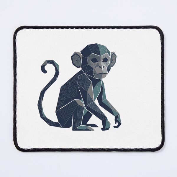 Item preview, Tech Blue Primate – Laptop Sleeve for Artificial Intelligence Enthusiasts designed and sold by bsbd-action.