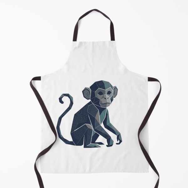 Item preview, Tech Blue Primate – Laptop Sleeve for Artificial Intelligence Enthusiasts designed and sold by bsbd-action.