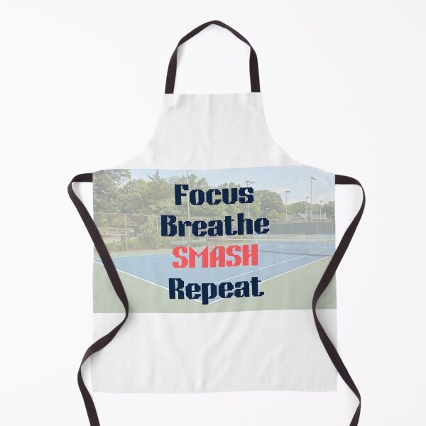 Item preview, Focus Breathe Smash Repeat (Tennis) designed and sold by RunningWhiskers.