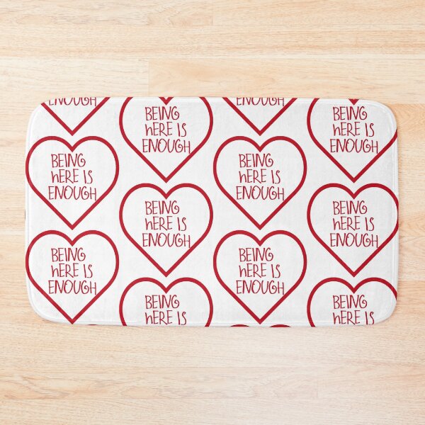 Item preview, Being Here is Enough designed and sold by kinpirks.