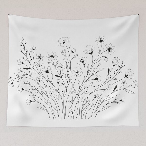 Item preview, Moonlit Wildflowers designed and sold by BrunoLinuxArt.