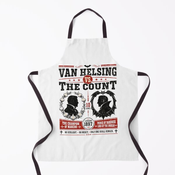 Item preview, Van Helsing Vs The Count Dracula Vintage Fight Poster Art designed and sold by Fenay Designs.