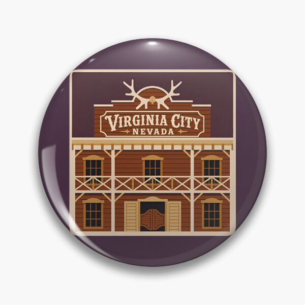 Item preview, Virginia City Nevada designed and sold by Broken Antler Designs .
