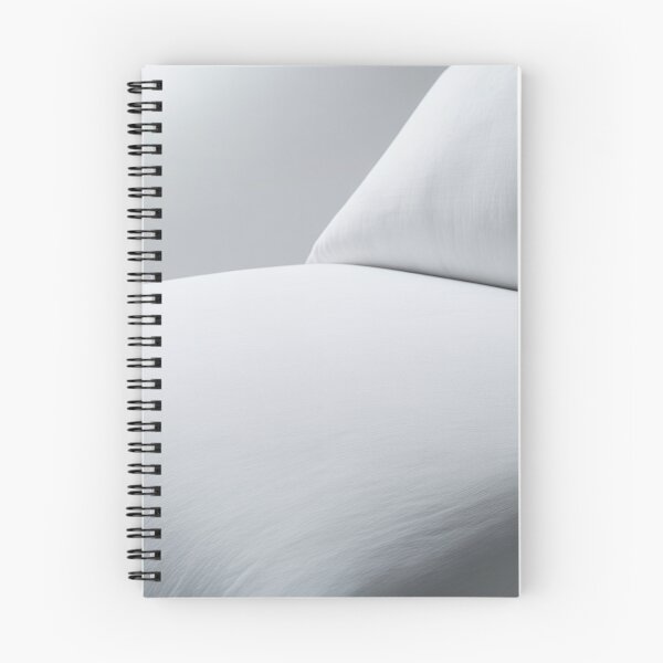 Item preview, Minimalist White Snow Curve | Soft Abstract Winter Landscape Digital Art designed and sold by Midnight Veil Designs.
