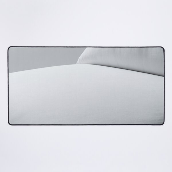Item preview, Minimalist White Snow Curve | Soft Abstract Winter Landscape Digital Art designed and sold by Midnight Veil Designs.