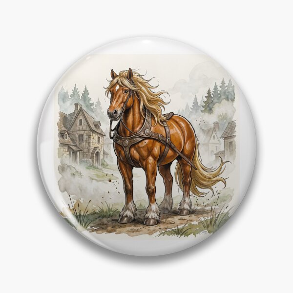 Item preview, Breton Heritage: Strength, Nobility & Timeless Equine Art #4 designed and sold by Helios Be. Lavsh.