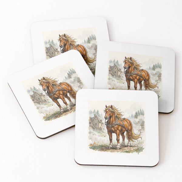 Item preview, Breton Heritage: Strength, Nobility & Timeless Equine Art #4 designed and sold by Helios Be. Lavsh.