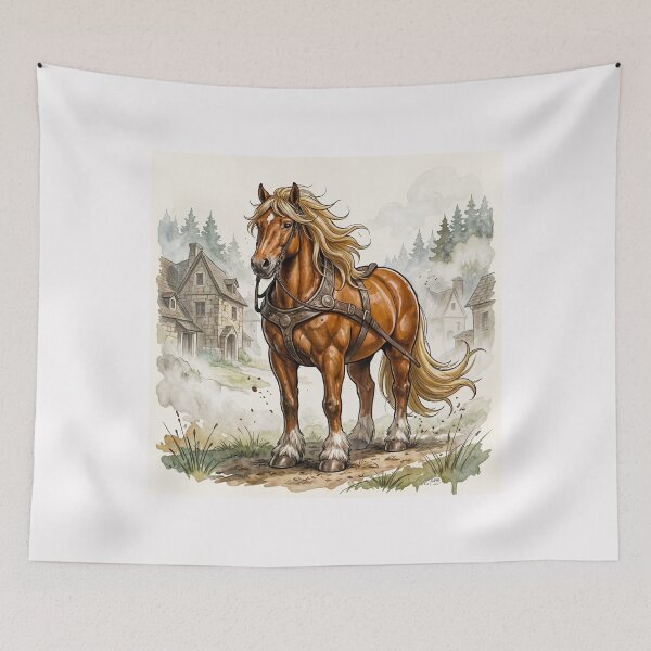 Item preview, Breton Heritage: Strength, Nobility & Timeless Equine Art #4 designed and sold by Helios Be. Lavsh.